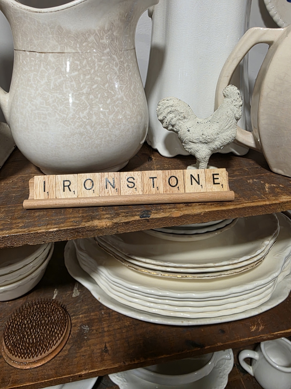 Ironstone Sign